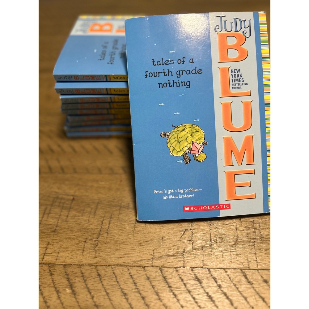 Tales of a Fourth Grade Nothing Judy Blume Book Scholastic
